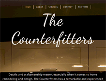 Tablet Screenshot of counterfitters.com